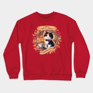 Cat Couture Bespoke Vicuña Grandma Love 1FC Crewneck Sweatshirt